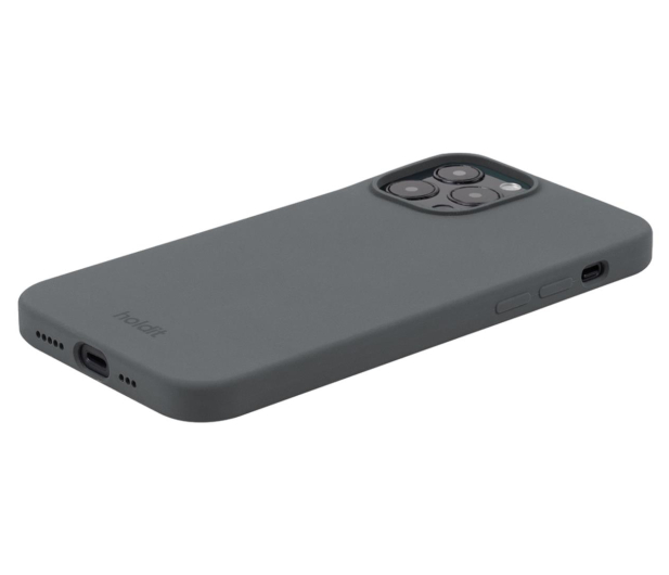 Holdit Silicone Case iPhone 14 Pro Max Space Gray - 1148681 - zdjęcie 3